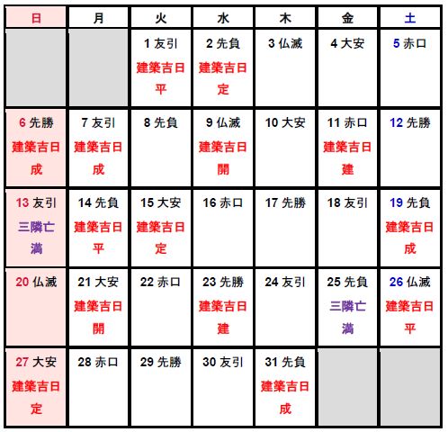 12 月 吉日 カレンダー Article